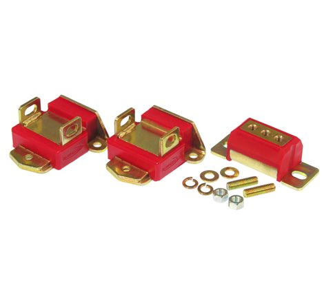 Prothane GM Motor & Trans Mount Kit - Red