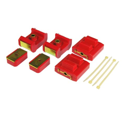 Prothane GM Motor & Trans Mount Kit - Red