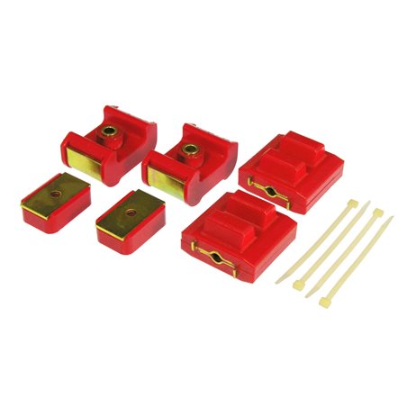 Prothane GM Motor & Trans Mount Kit - Red