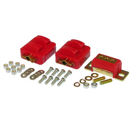 Prothane GM Motor & Trans Mount Kit - Red