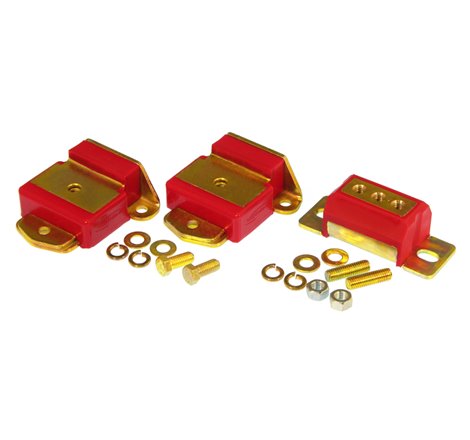 Prothane GM Motor & Trans Mount Kit - Red