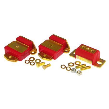 Prothane GM Motor & Trans Mount Kit - Red