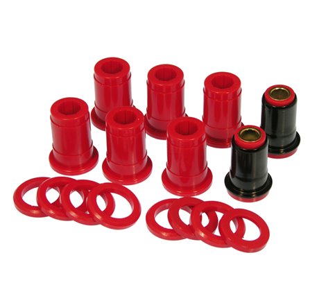 Prothane 59-64 GM Full Size Rear Upper Control Arm Bushings (for Two Uppers) - Red