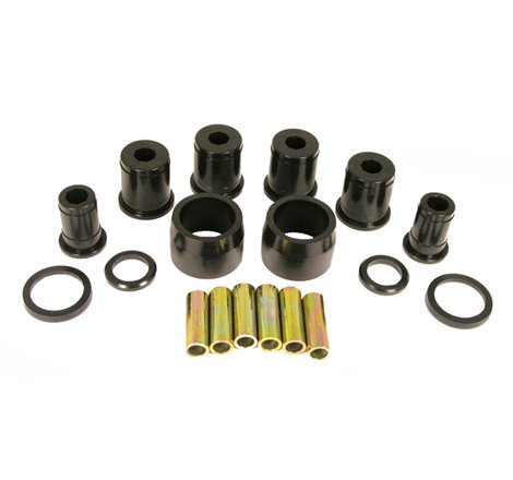 Prothane 65-70 GM Full Size Rear Upper/Lower Control Arm Bushings - Black