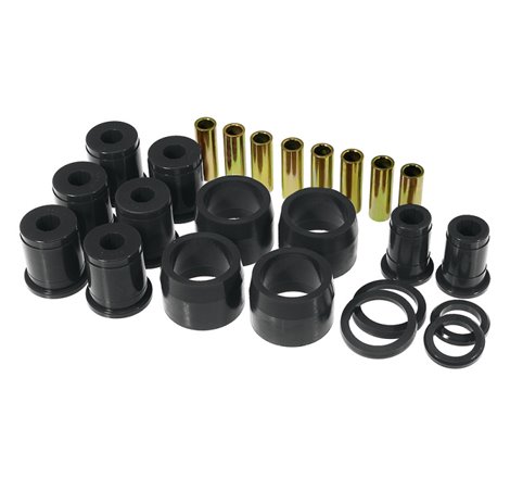 Prothane 65-70 GM Full Size Rear Upper/Lower Control Arm Bushings - Black