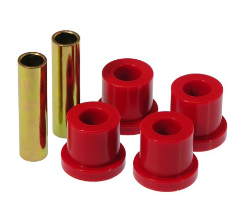 Prothane 81-87 GM Rear 1 3/8in OD Frame Shackle Bushings - Red