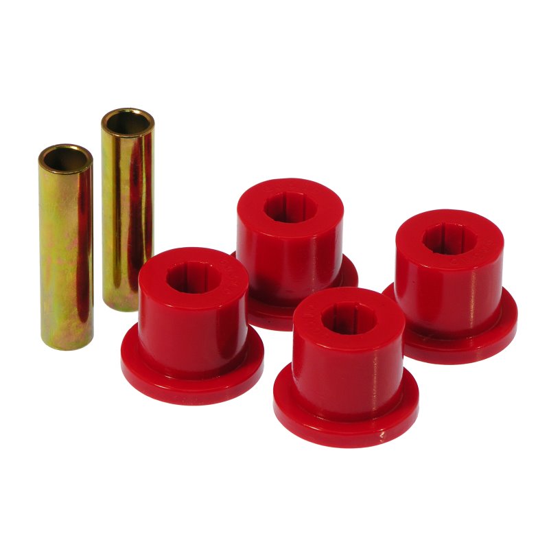 Prothane 73-87 GM Rear 1.5in OD Frame Shackle Bushings - Red