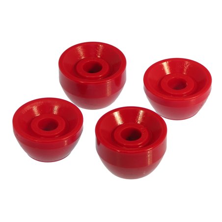 Prothane 90-97 Honda Accord Front Strut Rod Bushings - Red