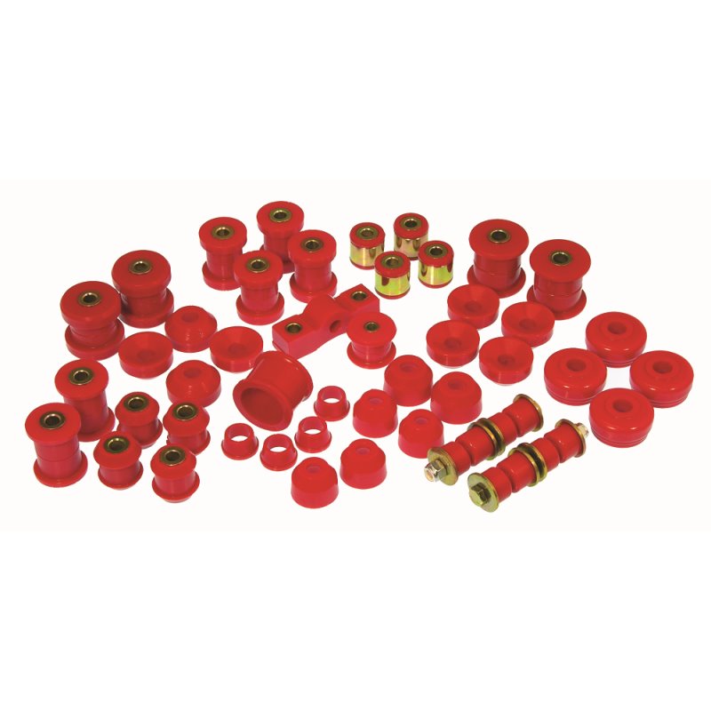 Prothane 84-87 Honda Civic/CRX Total Kit - Red