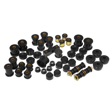 Prothane 84-87 Honda Civic/CRX Total Kit - Black