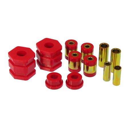 Prothane 96-00 Honda Civic Front Upper/Lower Control Arm Bushings - Red