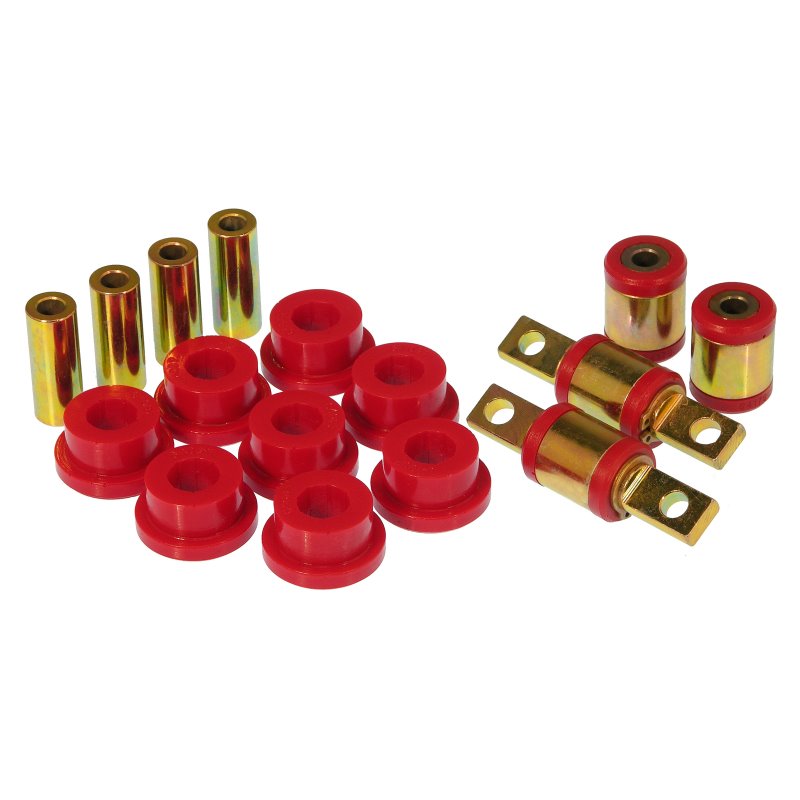 Prothane 90-00 Acura Integra Rear Upper/Lower Control Arm Bushings - Red