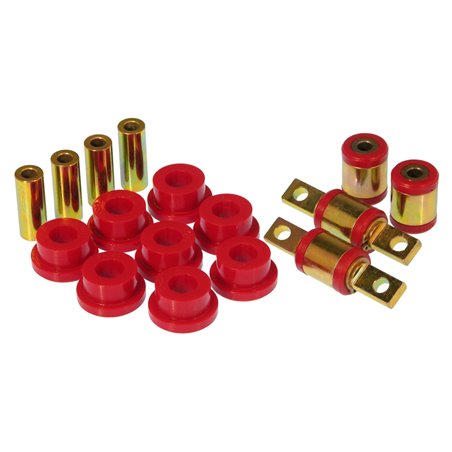 Prothane 90-00 Acura Integra Rear Upper/Lower Control Arm Bushings - Red