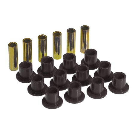 Prothane 61-68 International Scout 80/800 Spring & Shackle Bushings - Black