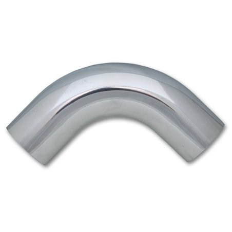 Vibrant 4.5in OD T6061 Aluminum Mandrel Bend 90 Degree - Polished