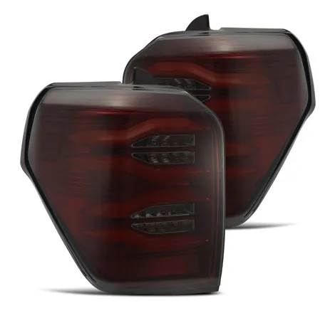 AlphaRex 10-21 Toyota 4Runner PRO-Series LED Tail Lights Red Smoke