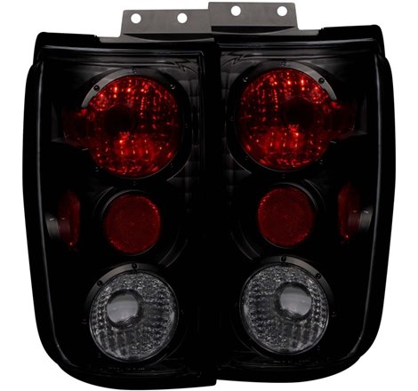 ANZO 1997-2002 Ford Expedition Taillights Smoke