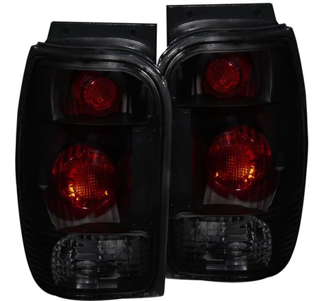 ANZO 1998-2001 Ford Explorer Taillights Dark Smoke