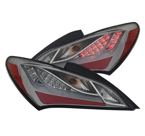 ANZO 2010-2013 Hyundai Genesis LED Taillights Smoke