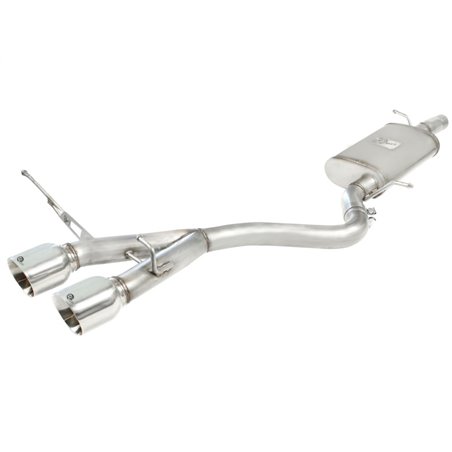 aFe MACHForce XP 2-1/2in SS-304 Cat-Back Exhausts w/ Polished Dual Tips 2008 VW Golf R32 V6-3.2L MKV