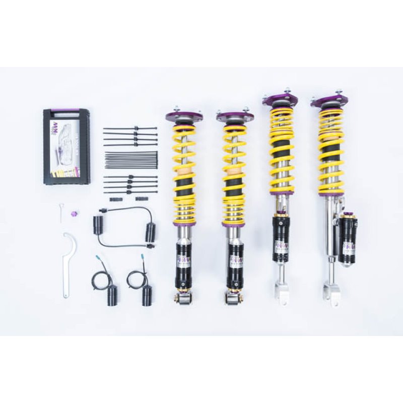 KW Coilover Kit V4 2013+ BMW M5/F10 (5L) Sedan with Electronic Suspension