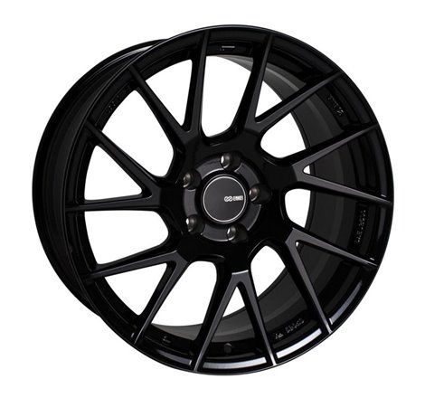 Enkei TM7 18x8.0 5x114.3 35mm Offset 72.6mm Bore Gloss Black Wheel