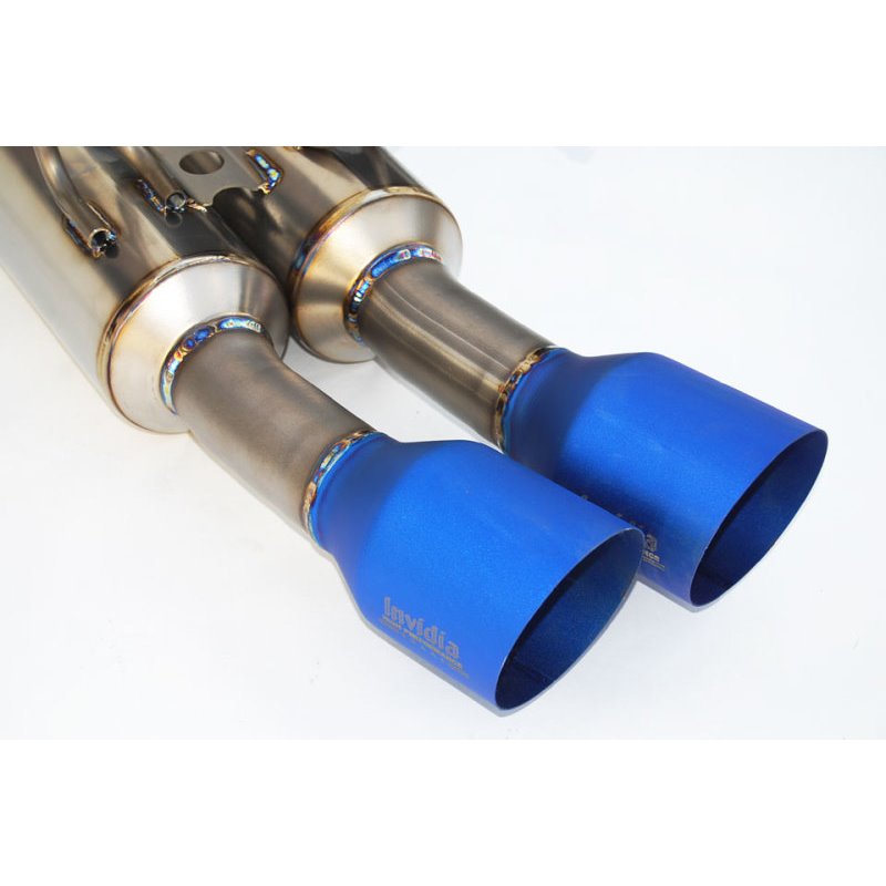 Invidia 2015+ WRX/STi Gemini 80mm Full Titanium Quad 101mm Tip Cat-Back Exhaust