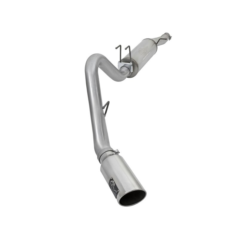 aFe MACHForce XP 2017 Ford SuperDuty F-250/F-350 V8 6.2L CC/LB Cat-Back SS 4in. Exhaust System