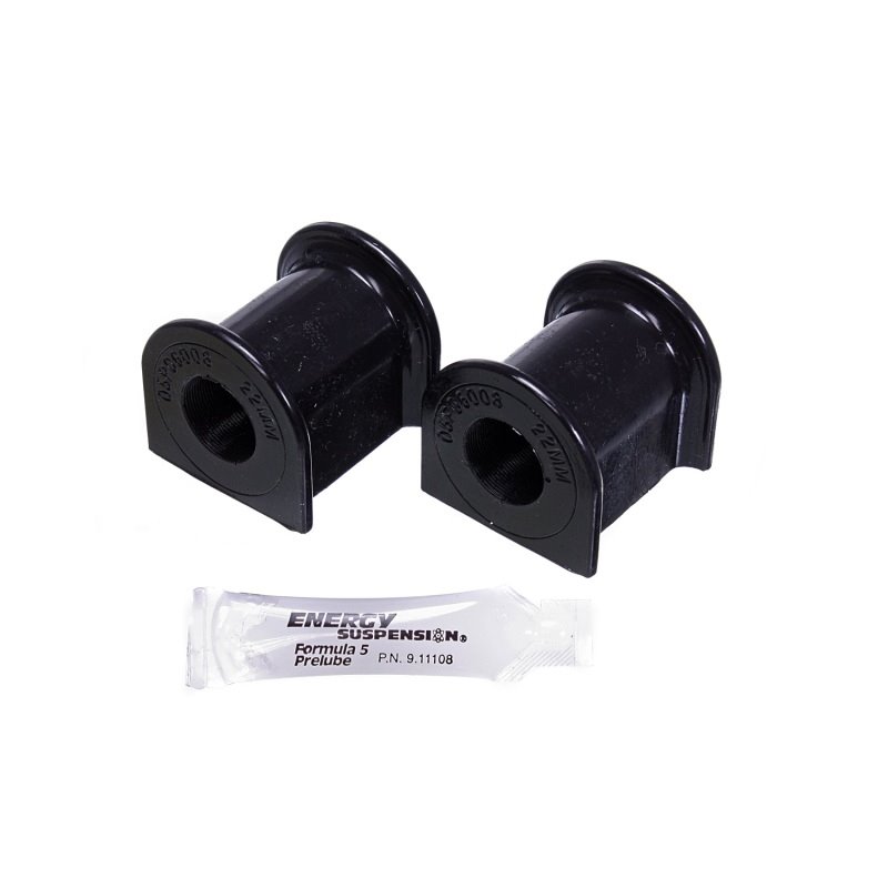 Energy Suspension 2015 Ford Mustang 22mm Rear Sway Bar Bushings - Black