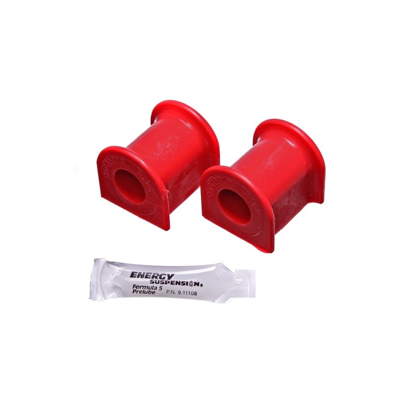 Energy Suspension 2015 Ford Mustang 22mm Rear Sway Bar Bushings - Red