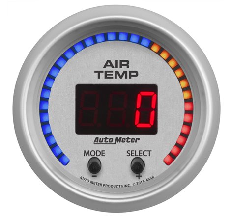 Autometer Ultra-Lite 2-1/16in 0-300 Degree F Dual Air Temp Gauge