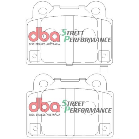 DBA 08-14 Mitsubishi EVO SP500 Rear Brake Pads