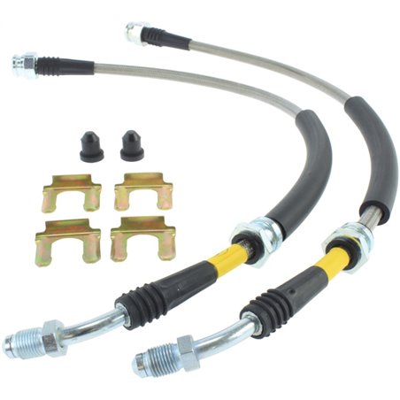 StopTech 07-09 Mazdaspeed3 / 04-07 Mazda 3 Stainless Steel Front Brake Lines