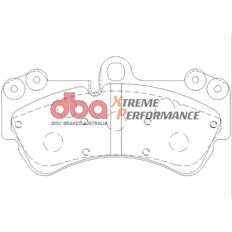 DBA 03-08 Porsche Cayenne S XP650 Front Brake Pads