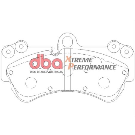 DBA 03-08 Porsche Cayenne S XP650 Front Brake Pads