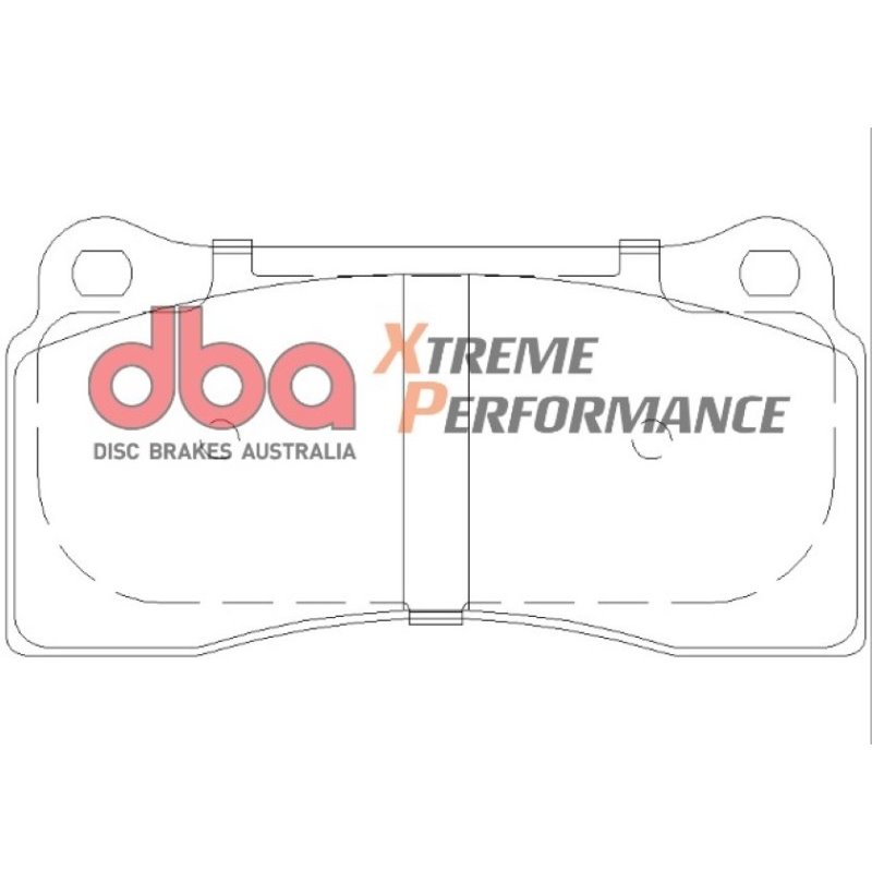 DBA 09-11 Nissan GT-R XP650 Rear Brake Pads