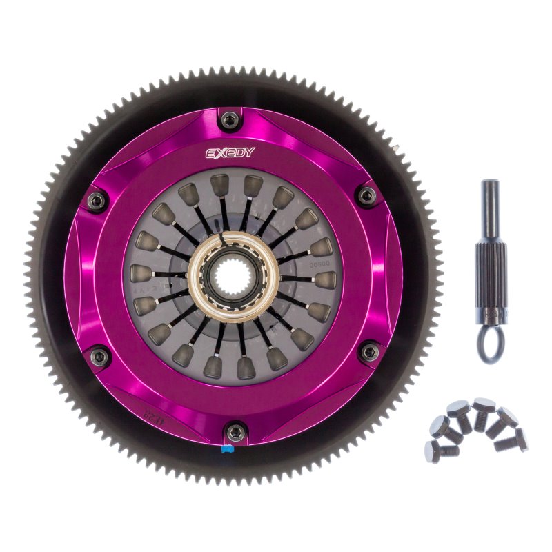 Exedy 1993-1995 Mazda RX-7 R2 Hyper Twin Cerametallic Clutch Sprung Center Disc Pull Type