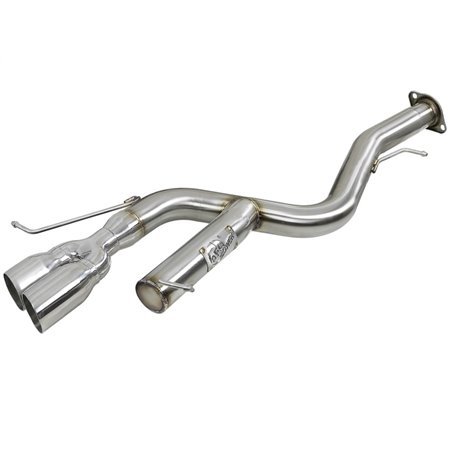 aFe MACHForce XP 08-13 BMW 135i L6-2.0L N54/N55 3in. 304 SS Axle-Back Exhaust w/Polished Tips