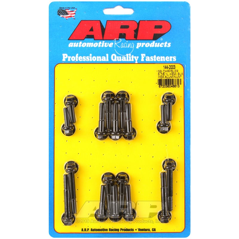 ARP Small Block Chrysler 5.7/6.1L Hemi Hex Aluminum Intake Manifold Bolt Kit