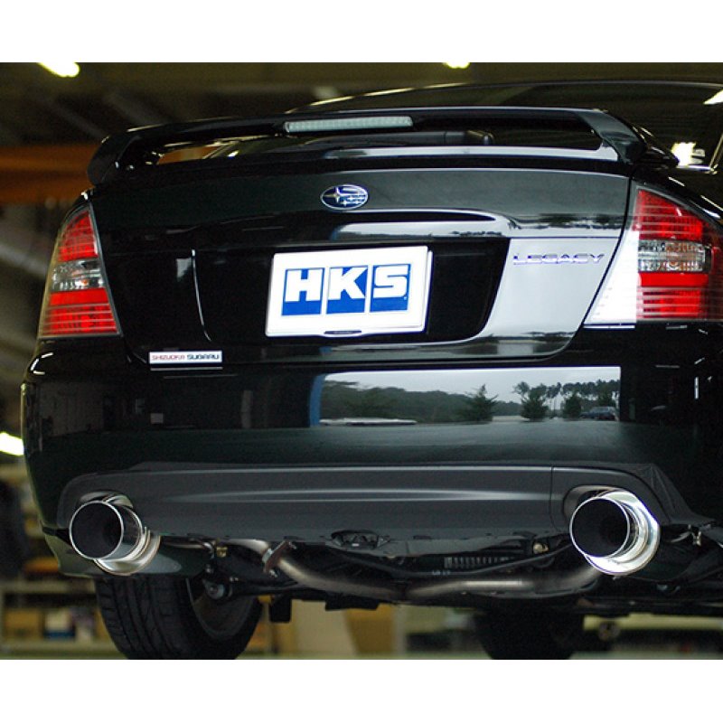 HKS SILENT Hi-Power BL5 EJ20 Turbo (Rear + Center)