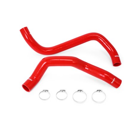 Mishimoto 2001-2004 Ford Mustang 3.8L V6 Red Silicone Hose Kit