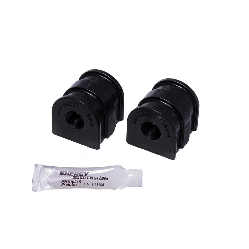 Energy Suspension 10-14 VW Golf (Base)/10-14 VW GTI Black 18.5mm Rear Sway Bar Bushing Set