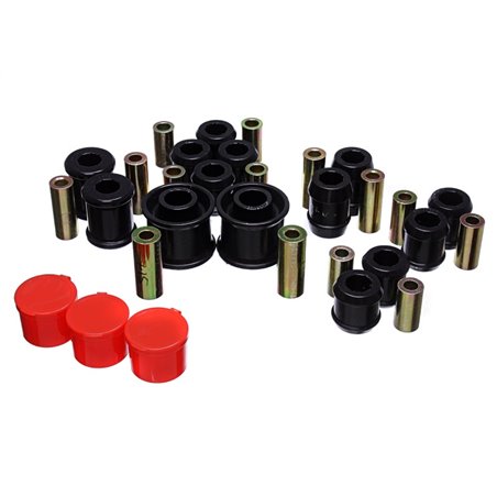 Energy Suspension 12-16 VW Passat / 07-16 VW EOS (1F) Rear Control Arm Bushing Set - Black