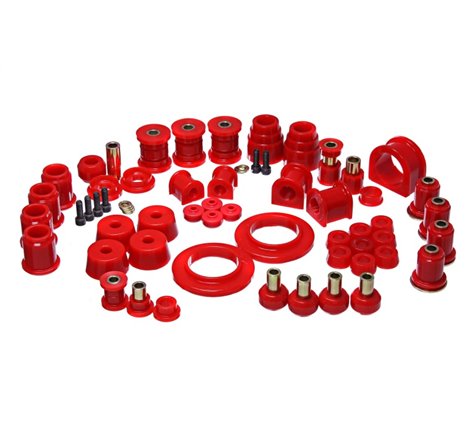 Energy Suspension 00-02 Toyota 4Runner 4WD Red Hyper-Flex Master Bushing Set