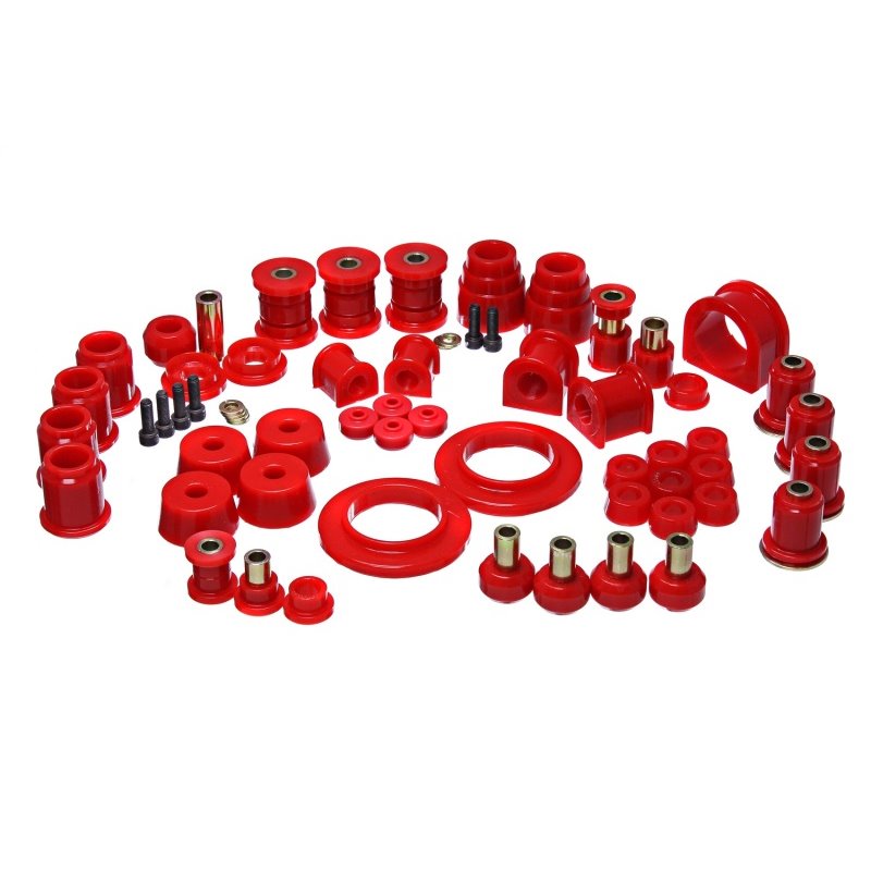 Energy Suspension 00-02 Toyota 4Runner 4WD Red Hyper-Flex Master Bushing Set