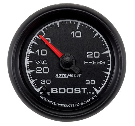 Autometer ES 52mm Boost/Vacuum Gauge