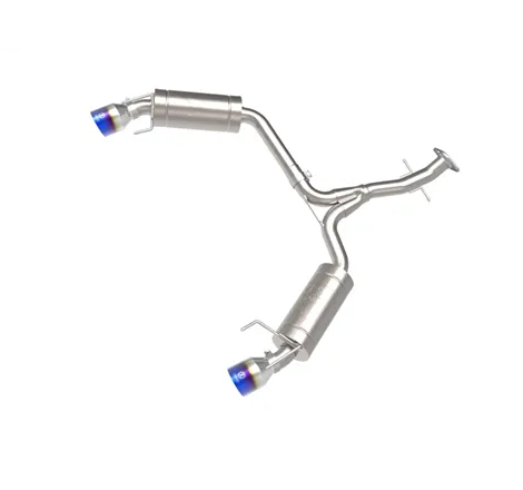 aFe POWER Takeda 06-13 Lexus IS250/IS350 SS Axle-Back Exhaust w/ Blue Flame Tips