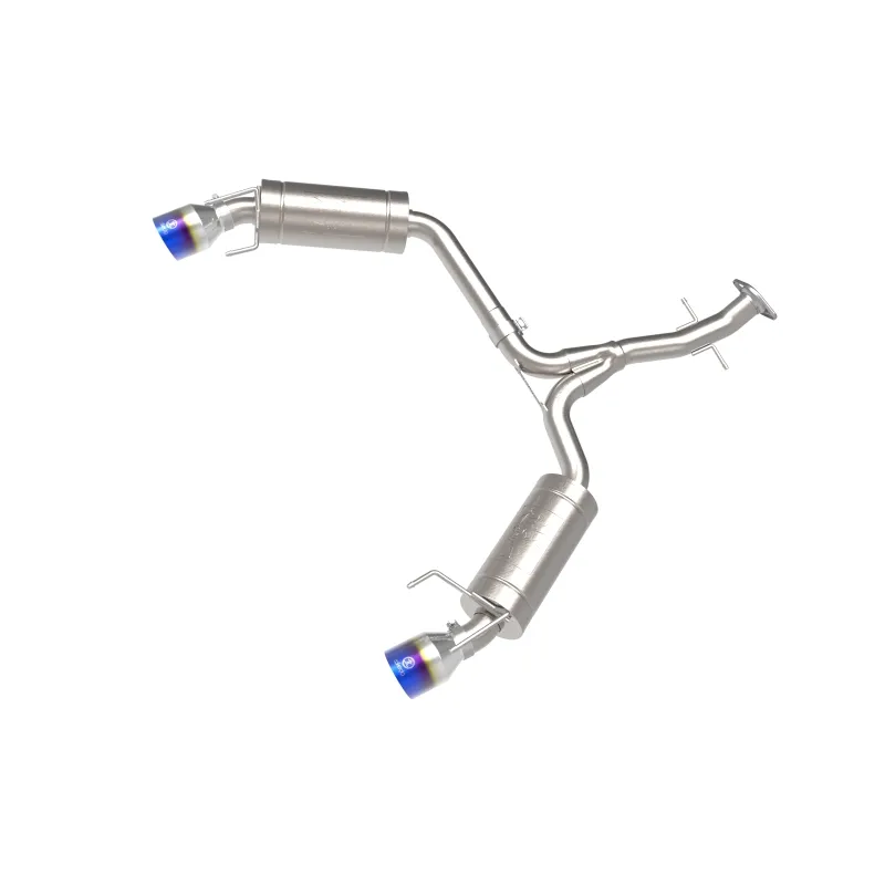 aFe POWER Takeda 06-13 Lexus IS250/IS350 SS Axle-Back Exhaust w/ Blue Flame Tips