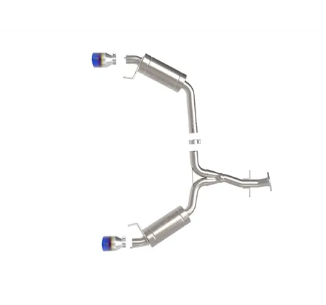 aFe POWER Takeda 06-13 Lexus IS250/IS350 SS Axle-Back Exhaust w/ Blue Flame Tips