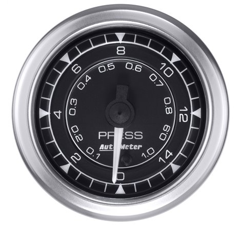 Autometer Chrono 2-1/16in 15PSI Pressure Gauge